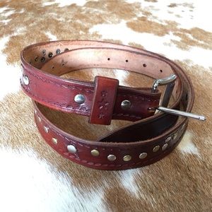Handmade Western Studded Belt